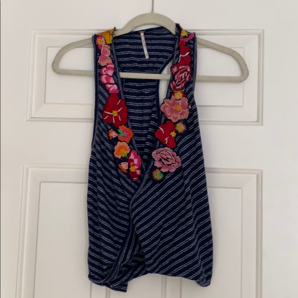 Free People floral top